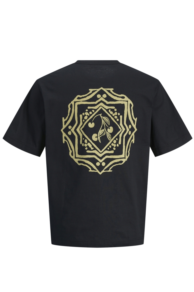 JORPAROS EASTER SKETCH TEE SS CREW 12273171 Black/BANDANA